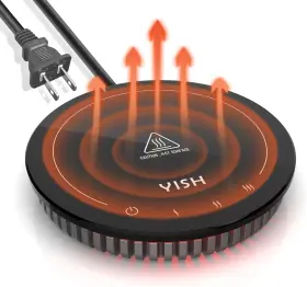 Y130 Yish Mug Warmer Smart Coffee For Desk Home Office Use Black