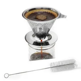 Yitee 767461841176 Steel Pour Over Coffee Filter For Mason Jars Fits Wide And Regular