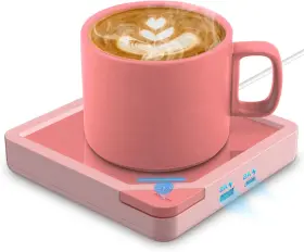 Yolin 445014237203 Coffee Mug Warmer Dual Usb Cup For Desk Office Use Electric Bevera