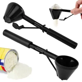 22429564 Yosinxu Coffee Scoop Funnel For K-cups Reusable Filling Water Bottles General Black