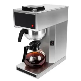 Yuanhao 714367057866 12cup Pourover Commercial Coffee Maker Brewer With Glass Carafe And Warmers 120v