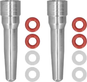 Yuecoommbyo3vetug Yuecoom 2pcs Coffee Machine Steam Nozzle Stainless Steel