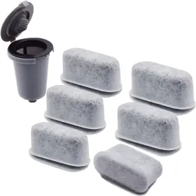 Yuhuan 445024443434 6-pack Replacement Charcoal Water Filters For All Cuisinart Coffee Makers And Reus