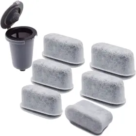 Yuhuan 445056223295 6-pack Replacement Charcoal Water Filters For All Cuisinart Coffee Makers And Reus