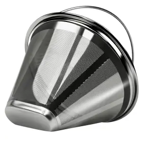 Yuucoo 788692855282 #4 Coffee Filter Reusable Stainless Steel Compati