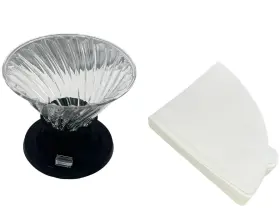 Yxfv-a33 Yxfv Switch Immersion Dripper Size 02 Hybrid Coffee 250ml Clear