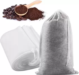 Cf0555 Yzurbu 200pcs Cold Brew Coffee Filter Bags 2ftft X 2.8ftft No Mess Disposable Bag W