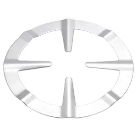 Zaplyte 724708370479 Cast Iron Gas Stove Cooker Stand Reducer Holder Support Rack Silver Tone