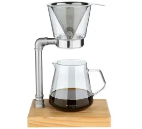 045048 Zassenhaus Worker Coffee Maker For 6 Cups 750 Ml Borosilicate Glass