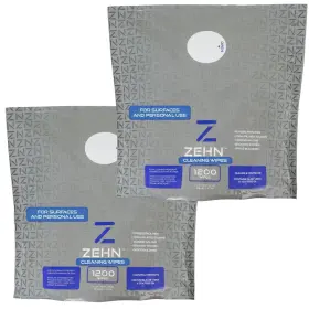 Zehn 850028011102 Everyday Wipes With Tea Tree Oil And Aloe Vera 2 Bulk Rolls 1 200