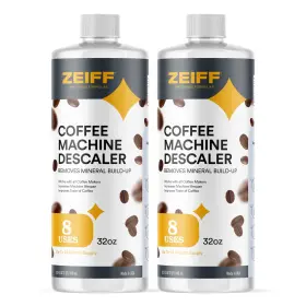 Zc25027 Zeiff Coffee Machine Descaler 32oz 8 Uses Compatible With Nespresso Breville Delongh