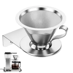 Zt-us-d-3104-1 Zentiky Reusable #4 Coffee Filter Technivorm Moccamaster Kbgv 53630-59691 Stainless Zt-us-d-3104-1 Zentiky Reusable #4 Coffee Filter Technivorm Moccamaster Kbgv 53630-59691 Stainless