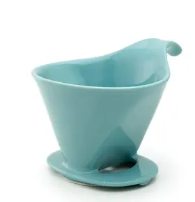 Zero Japan 940316818097 Ceramic Coffee Dripper For #2 Or #4 Paper Filter - Drip Cone Brewer
