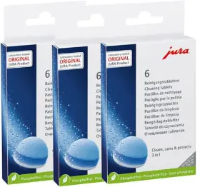 Zminm 153158362653 3-phase Cleaning For Jura Espresso Machines/coffee Machines Descaling -18 Count