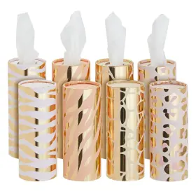 Zodaca 194425484931 8 Pack Round Tissue Boxes For Car Cup Holder Travel Size Refill Cylinder 4