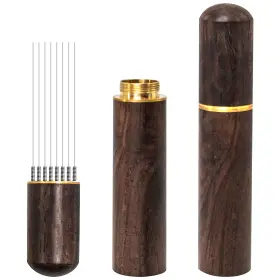 Sbkj-coffee-002 Zolunu Espresso Coffee Stirrer 8 Needles 0.4mm Distribution Tools Natural