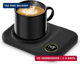 Zonopy 768556869723 Coffee Mug Warmer 3-temp Settings Usb 113 /131 /149 Plug In