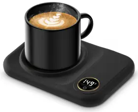 Lf-hc01 Zonopy Coffee Mug Warmer 3-temp Settings Usb 113 /131 /149 Plug
