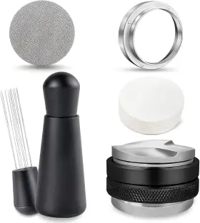 Zorvianx 691303080891 54mm Espresso Accessories Kit 5-in-1 Fits For Breville Portafilter Barista