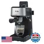 Mr. Coffee 4-SHOT Steam Espresso Cappuccino And Latte Maker Stainless Steel. Fixed Price $82.48.