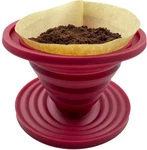 Collapsible Pour Over Dripper For Camp Coffee, Reusable Silicone. Fixed Price $12.43.