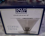 Rsvp International Stainless Steel Pour Over Coffee Filter New Box. Fixed Price $24.00.