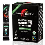 Mount Hagen 25 Count Single Serve Instant Coffee Packets - 1 Decaff. Fixed Price $20.19.
