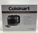Cuisinart DCC-1220BKSWM 12-CUP Black Stainless Replacement Carafe New. Fixed Price $14.90.