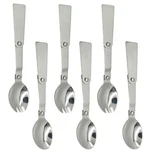 Maydahui 6 Pcs Folding Spoon And Fork Sus 18/10 304 Stainless Small, Silver. Fixed Price $17.84.