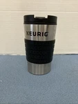 Keurig Stainless Steel W/black Travel Mug Fits K-cup Pod Coffee Maker. Fixed Price $13.05.