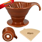 Mongdio Pour Over, Ceramic Coffee Reusable Porcelain 02,. Fixed Price $15.32.