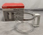 Nos Vtg Original Krups Replacement Glass Carafe Glaskrug T4 Plus White Handle. Fixed Price $24.95.