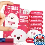 Moonies Impossibly Compact Travel Makeup Remover Wipes - 99 Water And Aloe. Fixed Price $15.85.