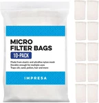 Impresa Fine Mesh Pool Vacuum Filter Bags - Sand & Silt Pack Of 10. Fixed Price $20.80.