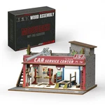 1/64 Scale Wooden Diorama Display Case With Led Lights, Diecast Car Storage G.... Fixed Price $48.59.