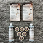 Lot 2 Keurig Coffee Brewer Cleaner 14 Oz Descaling Solution 6 Rinse Pods. Fixed Price $20.99.