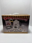 Salton Cafe Cappuccino Espresso Bar EX45KITW: Works!. Fixed Price $40.95.