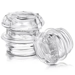 Romooa 2 Pcs Coffee Percolator Top Replacement Transparent Glass.... Fixed Price $13.94.