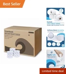 Boardwalk 2-PLY Toilet Tissue, Septic Safe, White, 400 Sheets/roll, 96 Rolls. Fixed Price $93.29.