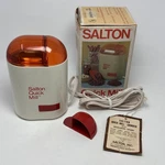Salton Quick Mill Coffee Grinder Spice Model GC-4 Rare Orange Tested Works!. Fixed Price $29.95.