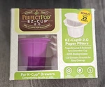 Perfect Pod Ez-cup 2.0 Reusable Coffee + 25 Bag Filter For Keurig 1.0. Fixed Price $12.00.