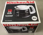Kitchenaid Cup Carafe Replacement ** KMC10CWH /white New. Fixed Price $35.00.