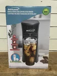 New Unopened Brentwood Single-serve Ice Coffee Tea Maker 20OZ Insulated Tumbler. Fixed Price $34.99.