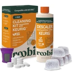 Roobi Keurig Compatible 1.41 Fl Oz (pack Of 12), Descaling & Cleaning Kit. Fixed Price $45.69.