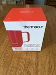 Thermacup Self-heating Temperature Controlled Cherry Red Coffee 12 Oz Mug. Fixed Price $74.99.