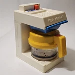 Vtg 1989 Fisher Price Fun With Food Magic Brew 'n Pour Coffee Maker #2121 Pot. Fixed Price $84.50.