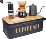 Sotech Pour Over Coffee Set Manual Grinder Heatproof Glass For Travel Camping. Fixed Price $143.99.