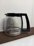 Cuisinart 12 Cup Glass Coffee Maker Replacement Carafe With Lid Black. Fixed Price $15.00.