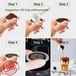 Rtxanfyz Reusable Coffee Pods For Nespr*sso V-rtuo 150ML Silicone Lid. Fixed Price $40.99.