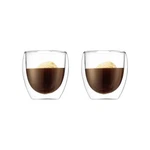 Bodum 8OZ Pavina Double Wall Glasses, High Heat Borosilicate Glass, Set Of 2,.... Fixed Price $26.37.